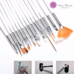 15 pc Nail Art Brush Set