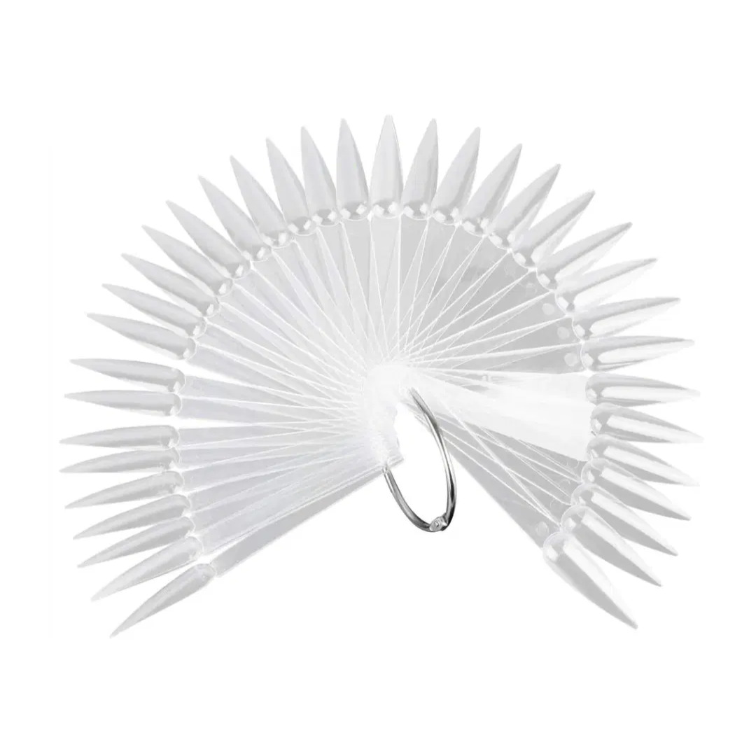 Stiletto Fan Display 50pcs - Clear Stiletto Fan Display 50pcs - Clear