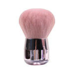 Round Rose Gold Short Dusting Brush