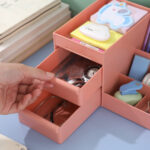 Cosmetic & Desk Organizer - Pink - Image 3