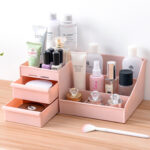 Cosmetic & Desk Organizer - Pink - Image 2