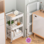 Foldable Steel Trolley - White - Image 2