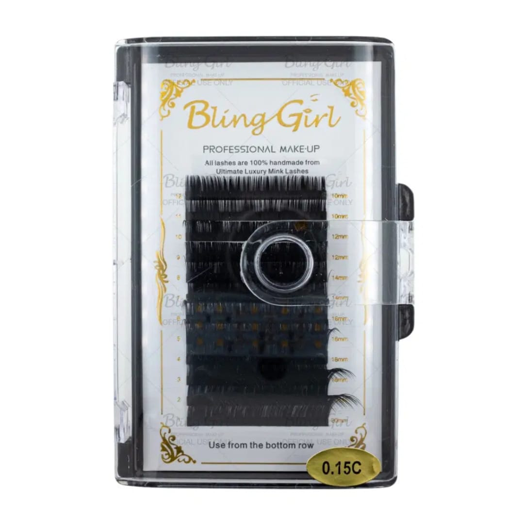 Bling Girl Individual Lashes 0.15C-Mixed Bling Girl Individual Lashes 0.15C-Mixed