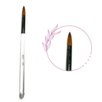 ROHI Acrylic Nail Brush #16 - Clear Handle