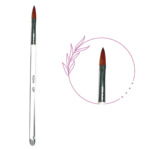 ROHI Acrylic Nail Brush #12 - Clear Handle