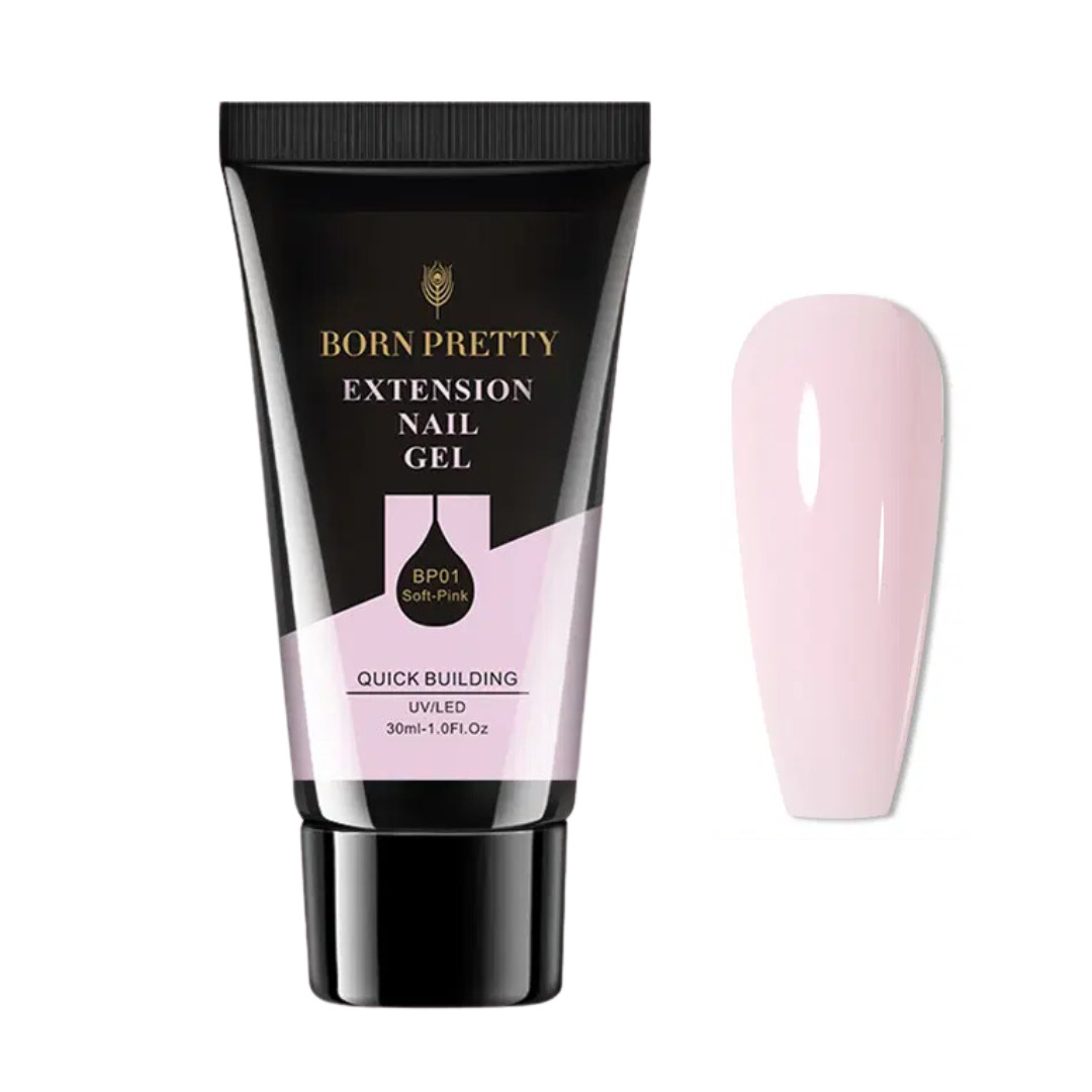 BORN PRETTY 30ml Extension Nail Gel - BP-1 Soft Pink BORN PRETTY 30ml Extension Nail Gel - BP-1 Soft Pink