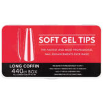 Full Soft Gel Tips-Long Coffin-440pcs