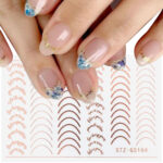 Nail Sticker-GS104-Rose Gold - Image 2