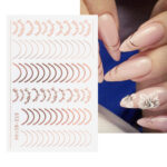 Nail Sticker-GS104-Rose Gold - Image 3
