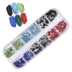 12 Grid Mixed Nail Art-NA162