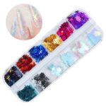 12 Grid Mixed Nail Art-NA169