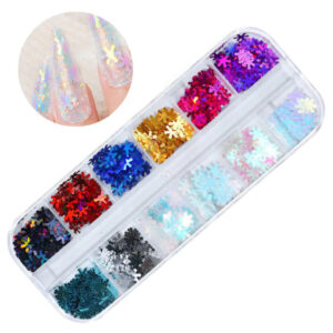 12 Grid Mixed Nail Art-NA169