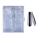 Long Almond Nail Tips - Clear