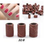 Sanding Bend For Drill Bit 100pcs - 80#