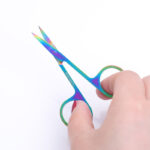 BORN PRETTY Curved Eyebrow Scissors - Image 3