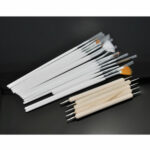 Nail Art Brush and Tool Set-20pc - Image 3