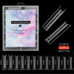 Straight Re-usable Form for Poly Gel 120pcs