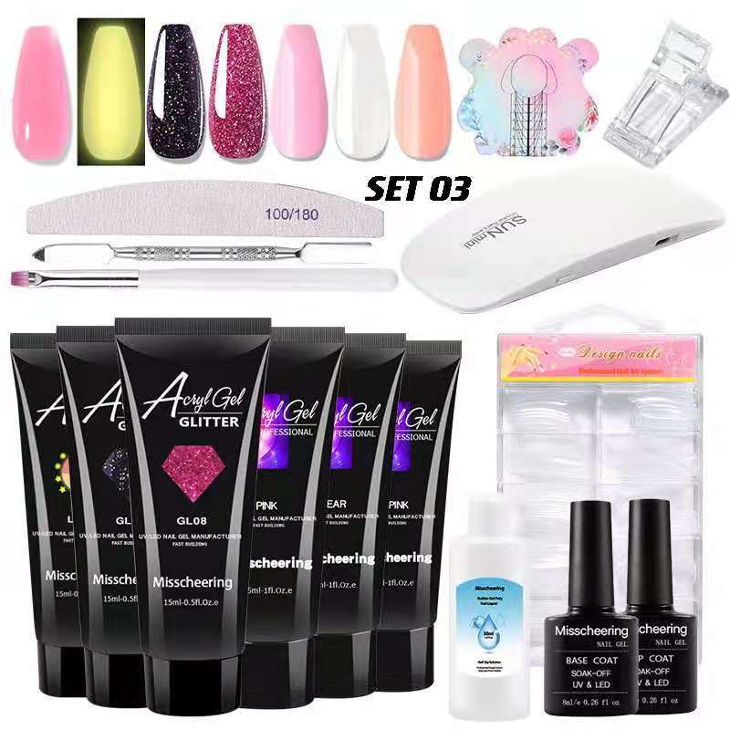 Poly Gel Starter Kit With Bag-03 Poly Gel Starter Kit With Bag-03