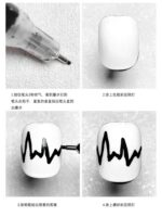 Nail Art Pen-Blue - Image 5