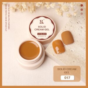 Solid Cream Gel - 017 - Dark Orange