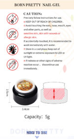 BORN PRETTY 5g Luminous Glitter Sequins Gel-BGS08 - Image 3