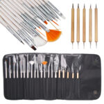 Nail Art Brush and Tool Set-20pc - Image 2