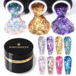 BORN PRETTY 5g Luminous Glitter Sequins Gel-BGS08 - Image 2