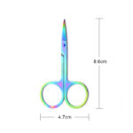 BORN PRETTY Curved Eyebrow Scissors - Image 4