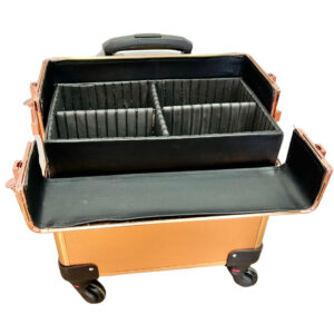 Cosmetic Case Trolley - Rose Gold