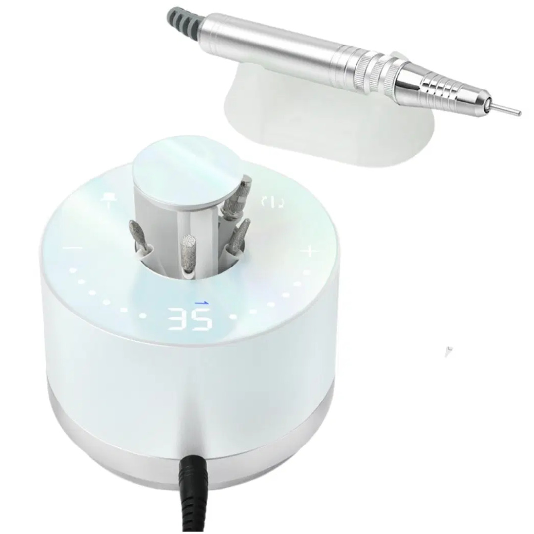 Brushless Nail Drill-Jmd-218-White Brushless Nail Drill-Jmd-218-White