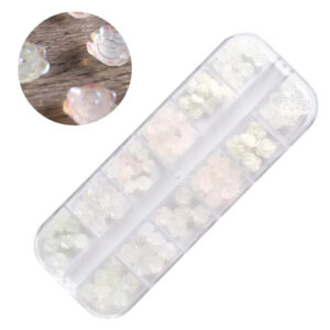 12 Grid Nail Art-Mixed Flowers