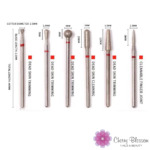 Nail Polishing Drill Bits - 6pcs - Image 2