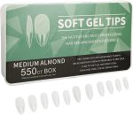 Full Soft Gel Tips-Medium Almond-550pcs