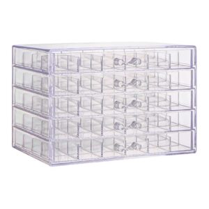 Clear Organizer-5 Drawers