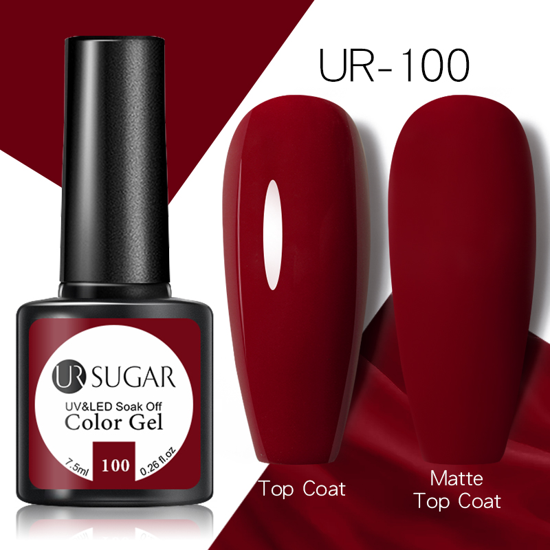 UR SUGAR 7.5ml Nail Gel No 100 UR SUGAR 7.5ml Nail Gel No 100