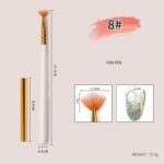 Single Nail Art Brush - Fan Brush