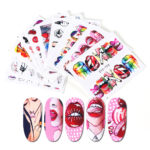 Water Decals - Sexy Girl- Set of 9