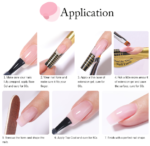 UR SUGAR 15ml Nail Jelly Extension Gel - White - Image 3