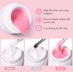 UR SUGAR 15ml Nail Jelly Extension Gel - White - Image 2