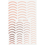 Nail Sticker-GS005-Rose Gold