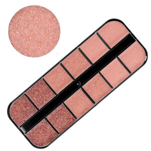 12 Grid Rose Gold Nail Art-NA098