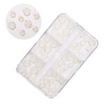 6 Grid Flower Nail Art-NA066