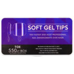 Full Soft Gel Tips-Toe-550pcs