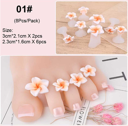 Toe Separators - 01 - Pack of 8