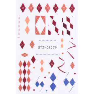Nail Sticker-CS79-Diamonds