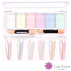 Solid Mirror Chrome Powder - 6 Colors