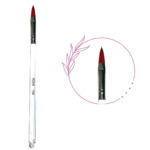 ROHI Acrylic Nail Brush #10 - Clear Handle