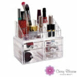 Clear Cosmetic Organizer - 5 Drawers
