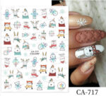 Nail Sticker-717-Snowflakes - Image 2