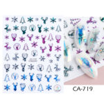 Nail Sticker - 719 - Christmas